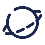 Planet 2 SVG Icon